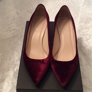 J.Crew Avery Heels in Velvet